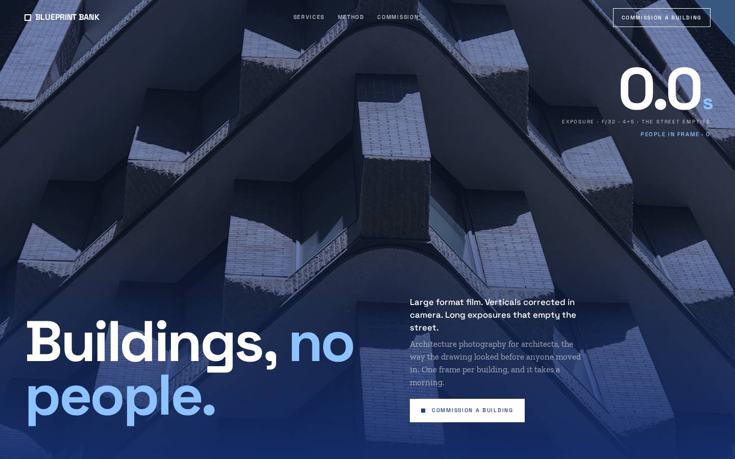 Blueprint Bank — Architecture Photography