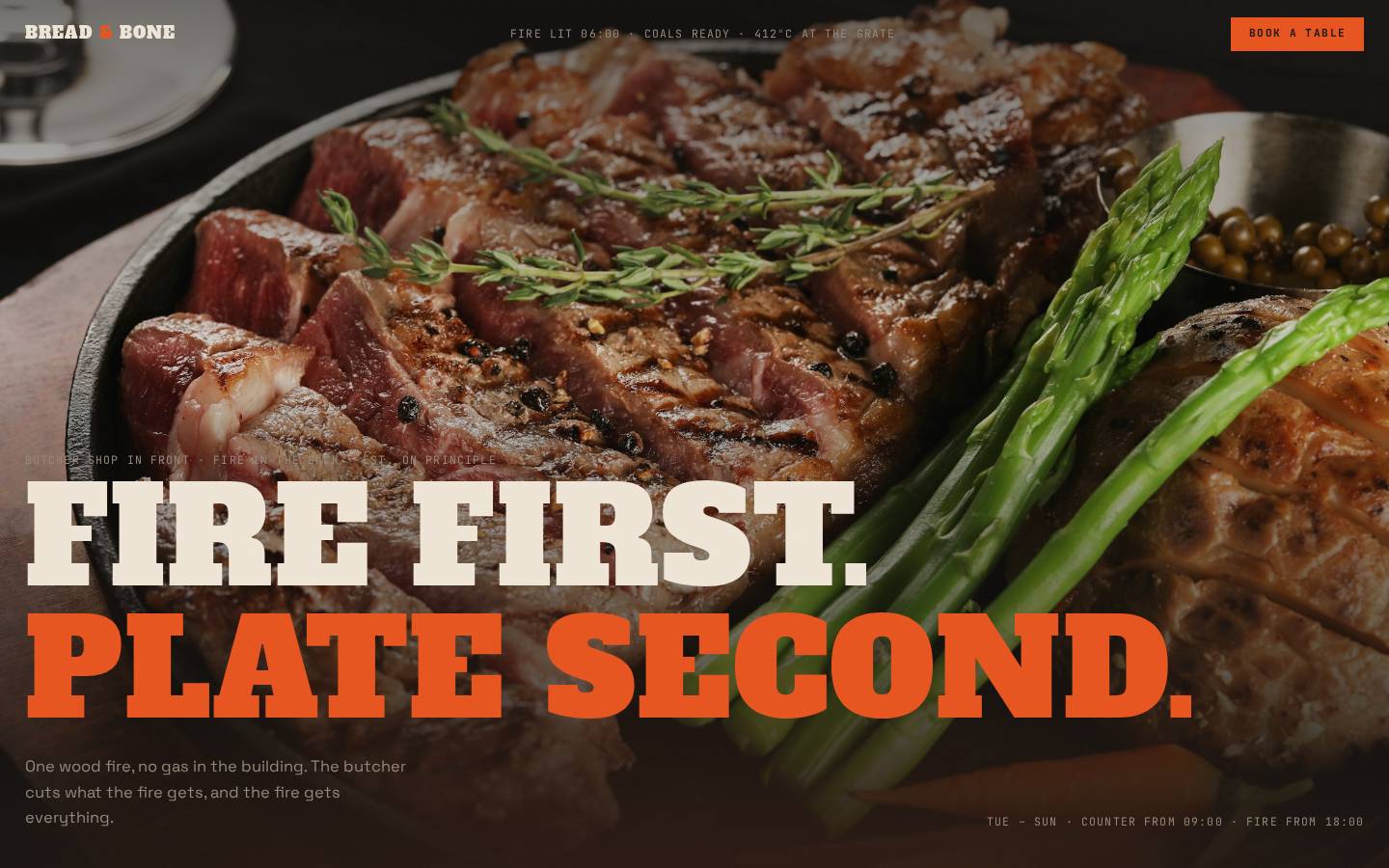 Bread & Bone — Butcher-Restaurant