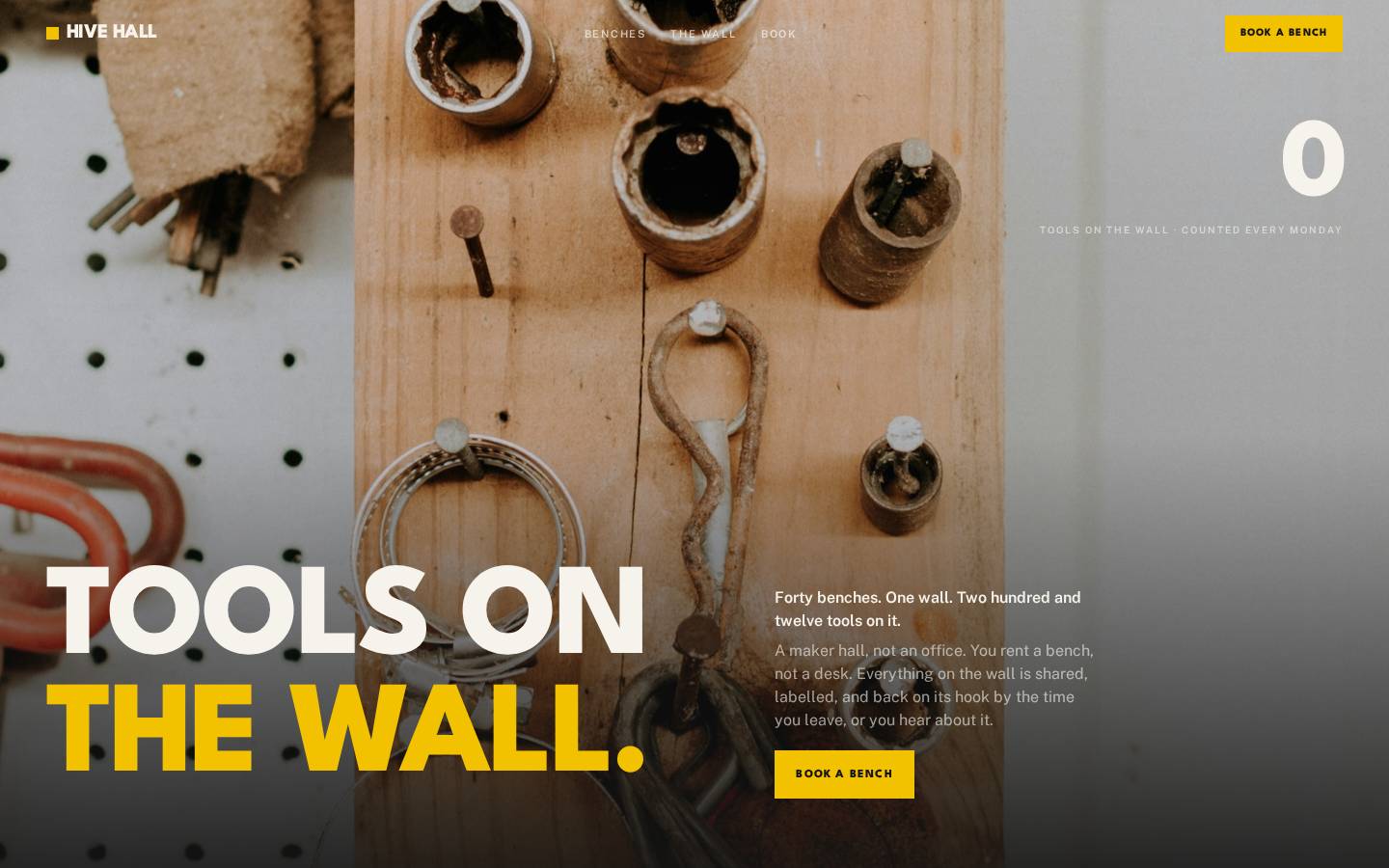Hive Hall — Maker Coworking