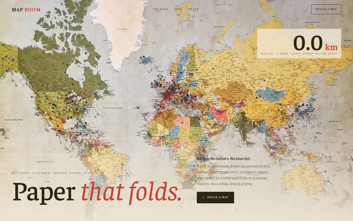 Map Room — Travel Publisher