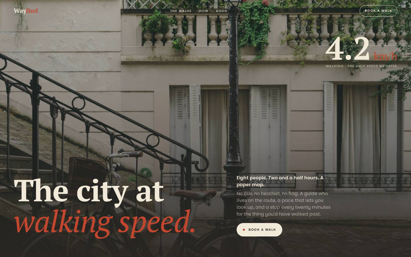 Wayfind — Walking Tours